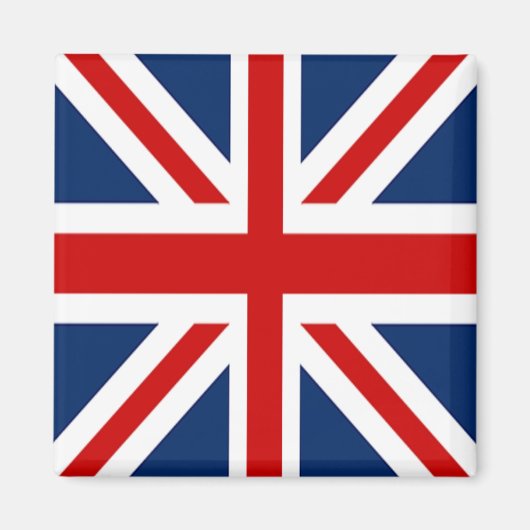 Aimant Magnat du drapeau britannique (Devant)
