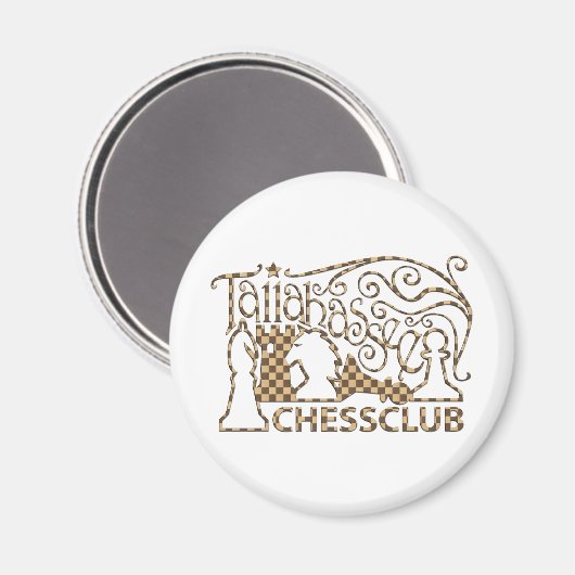 Aimant Magnat du jeu d'échecs (Recto/Verso)