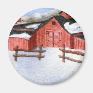 Aimant Magnat du paysage hivernal