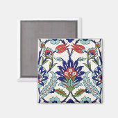 Aimant Magnat en tuiles turques (Recto/Verso)