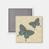 Aimant Magnat japonais Swallowtail (Recto/Verso)