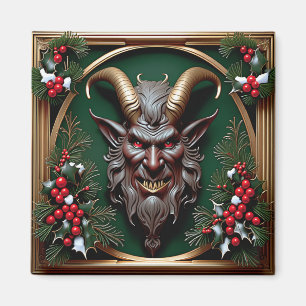 Aimant Magnat Krampus Art nouveau
