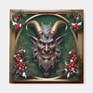 Aimant Magnat Krampus Art nouveau