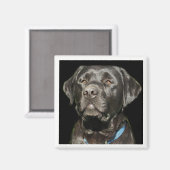 Aimant Magnat Labrador Retriever (Recto/Verso)
