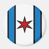 Aimant Magnat moderne du Bouclier blanc (Devant)