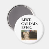 Aimant Magnat photo Best Cad Papa Ever (Recto/Verso)