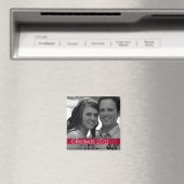 Aimant Magnat photo de Noël de la Bande Rouge (In Situ (Lave-vaisselle))