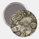 Aimant Magnat rond du mécanisme d'engrenage de surveillan (Recto/Verso)