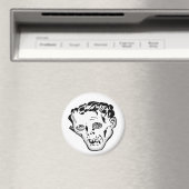 Aimant Magnat rond du monstre fou (In Situ (Lave-vaisselle))
