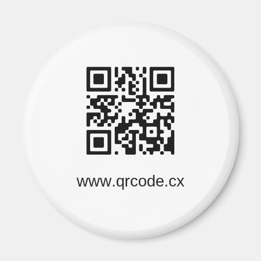 Aimant Magnat rond personnalisé (Devant)