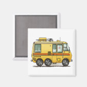 Aimant Magnat RV de la maison GMC (Recto/Verso)