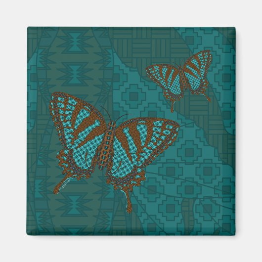 Aimant Magnat Swallowtail (Devant)