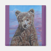 Aimant Magneet Beer. (Devant)