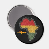 Aimant Magnet, Afrique (Recto/Verso)