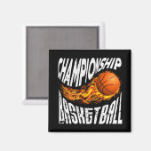 Aimant Magnet-Basketball (Recto/Verso)