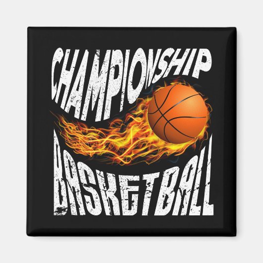 Aimant Magnet-Basketball (Devant)