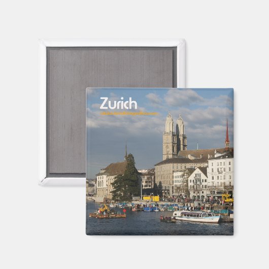 Aimant Magnet/Iman Zurich (Recto/Verso)
