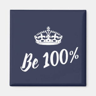 Aimant Magnét Motivant Couronne 100% Stylé