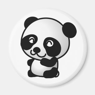 Aimant Magnet. Panda.