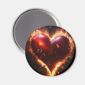 Aimant Magnet"Passion magnétique (Recto/Verso)