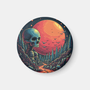 Aimant "Magnet rond personnalisé - Photo ou design person