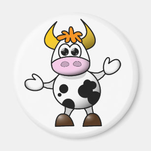 Aimant Magnet. Vache.