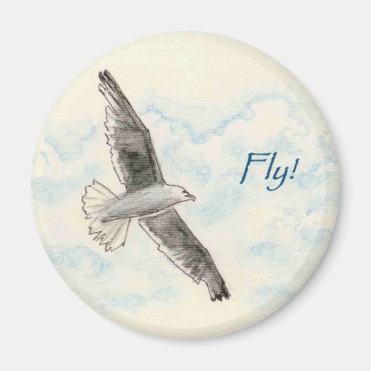 Aimant Magnete "Gabbiano" (Devant)