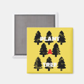 Aimant Magnetique Planter Un Arbre (Recto/Verso)