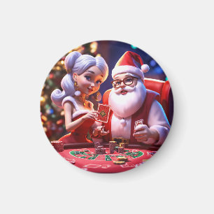 Aimant "Magnets de Noël festifs : Ajouter la fête de Noël