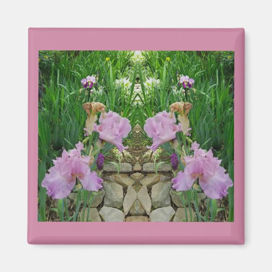 Aimant Magnifique chemin d'Imaginaire Iris (Devant)