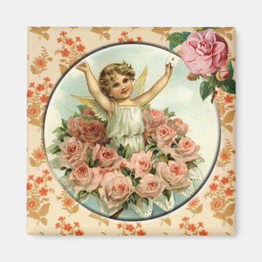 Aimant Magnifique Cupid Vintage Victorian (Devant)