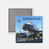 Aimant Magnifique Endeavour/aimant de Los Angeles ! (Recto/Verso)