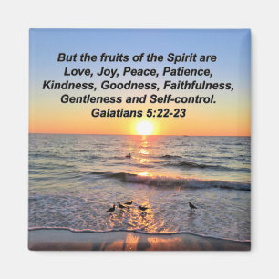 AIMANT MAGNIFIQUE GALATIANS 5 SUNRISE