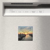 AIMANT MAGNIFIQUE MATTHEW 11:28 COUCHER DE SOLEIL SUR LA (In Situ (Lave-vaisselle))