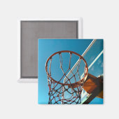 Aimant Magnifique panier de basket (Recto/Verso)