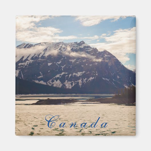Aimant Magnifique paysage canadien (Devant)