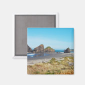 Aimant Magnifique paysage côtier de l'Oregon (Recto/Verso)