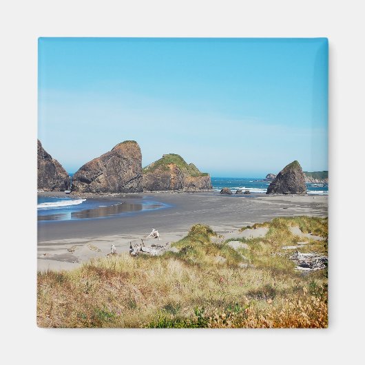 Aimant Magnifique paysage côtier de l'Oregon (Devant)