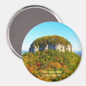 Aimant Magnifique Pilot Mountain State Park NC (Recto/Verso)