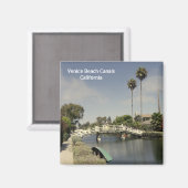 Aimant Magnifique Venice Beach Canals Magnet! (Recto/Verso)