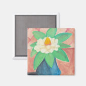 Aimant magnolia (Recto/Verso)