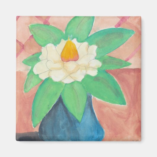 Aimant magnolia (Devant)