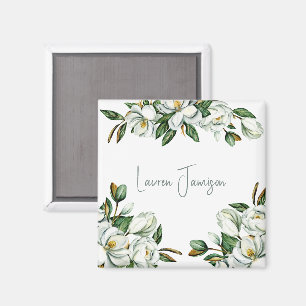 Aimant Magnolia blanche