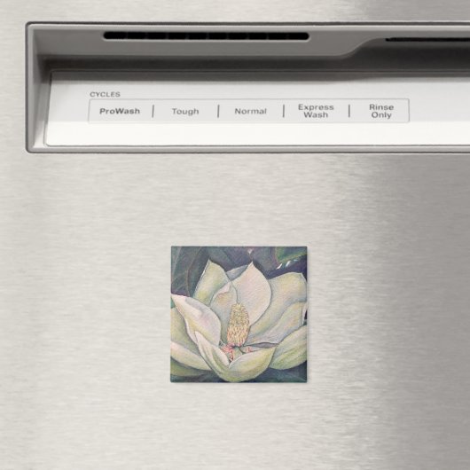 Aimant Magnolia en acier (In Situ (Lave-vaisselle))