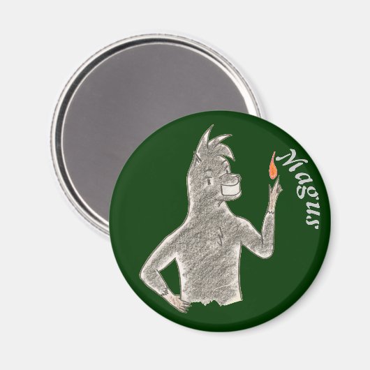 Aimant Magus (avec nom) (Recto/Verso)