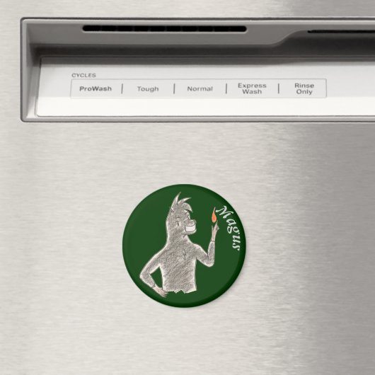 Aimant Magus (avec nom) (In Situ (Lave-vaisselle))