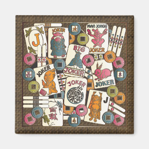 Aimant Mah Jong Jokers