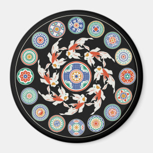 Aimant Mah Jongg Koi