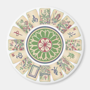 Aimant Mah Jongg Un point magnétique