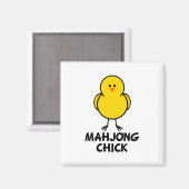 Aimant Mahjong Chick (Recto/Verso)